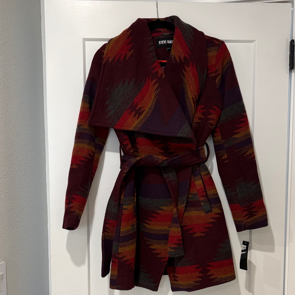 Steve Madden Multicolor Trench Coat